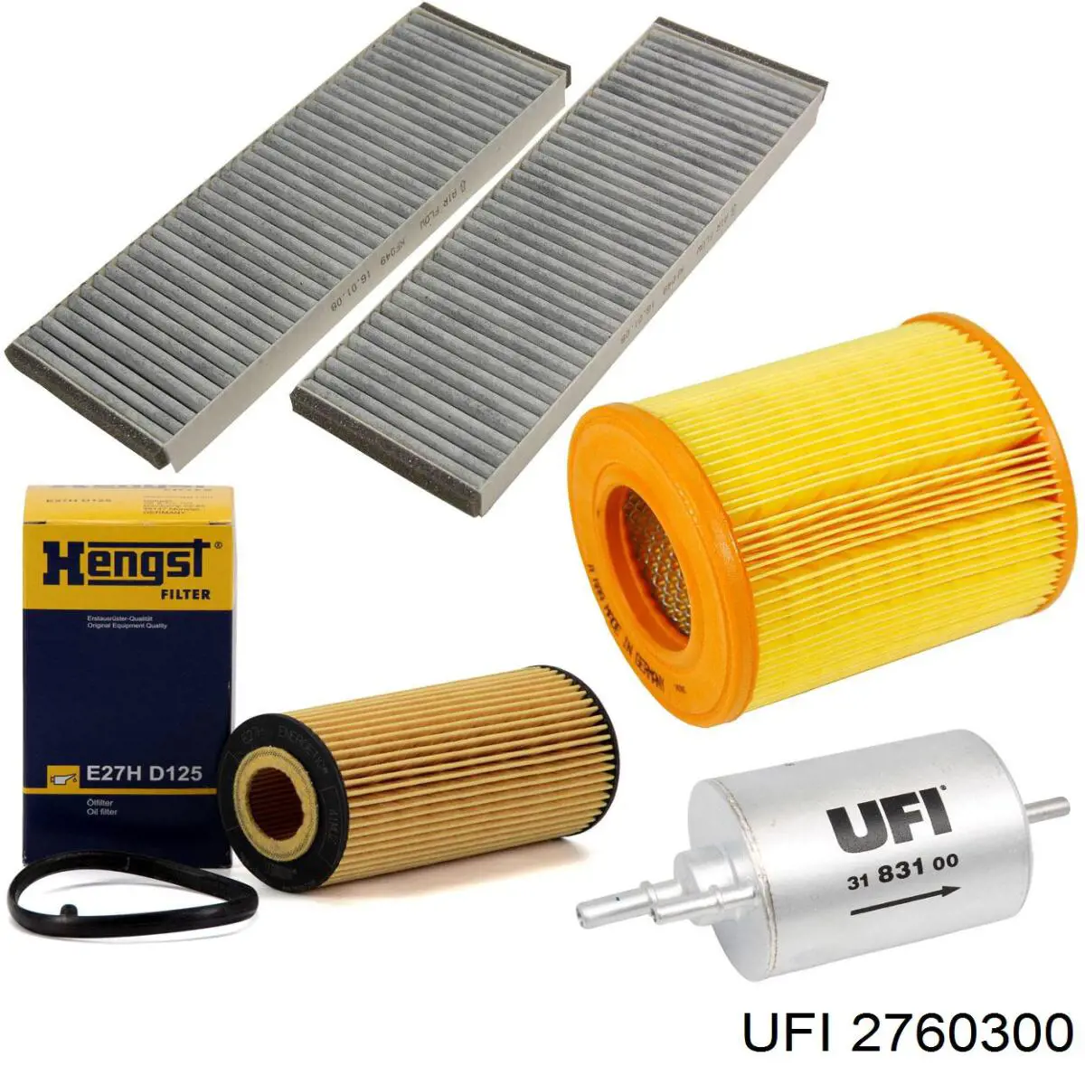 2760300 UFI filtro de aire