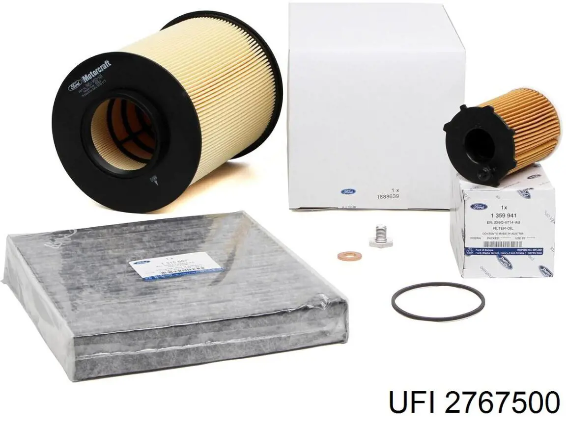Comprar 2767500 UFI Filtro de aire