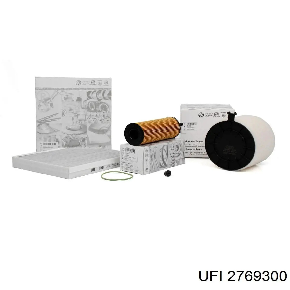 2769300 UFI Filtro de aire de motor