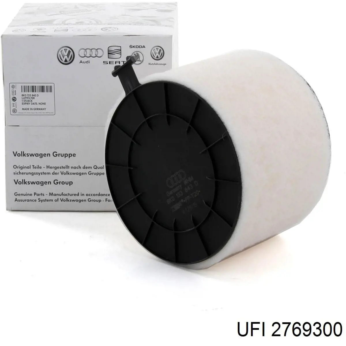 Filtro aire UFI 2769300