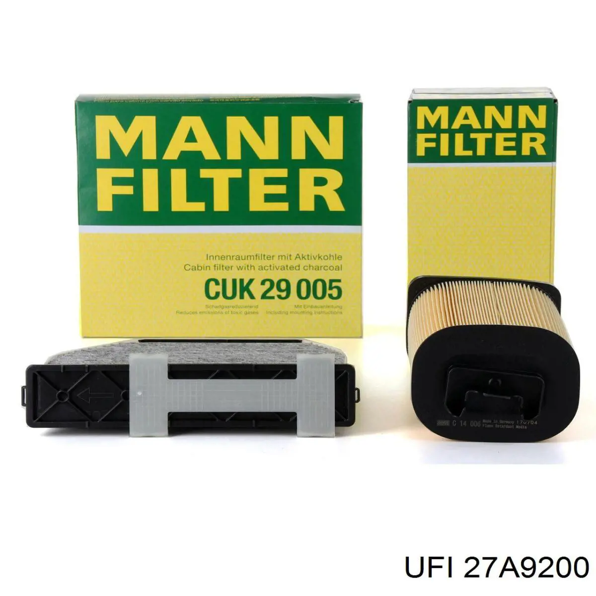Filtro de aire 27A9200 UFI