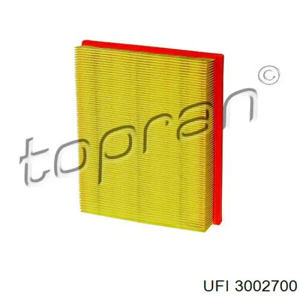 El filtro de aire UFI 3002700 precio, desde 4,35 EUR
