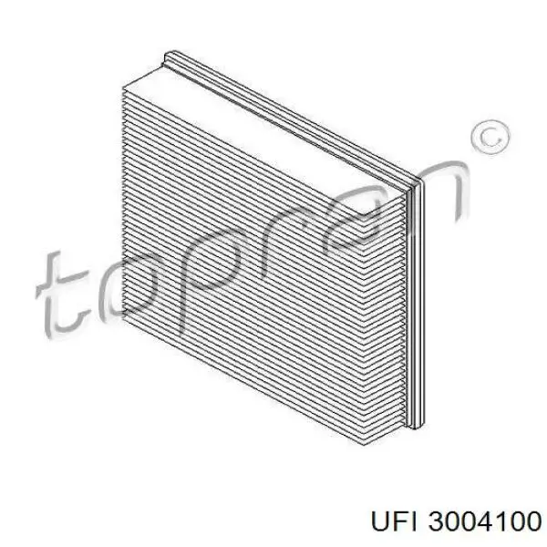 3004100 UFI Filtro de aire de motor
