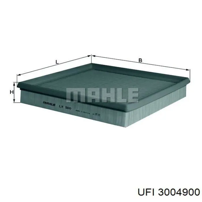 Comprar 3004900 UFI Filtro de aire