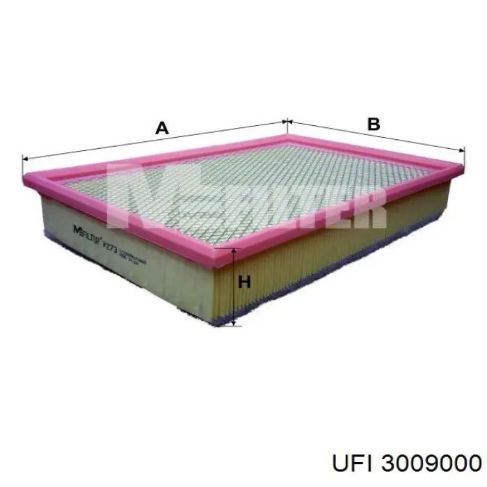 El filtro de aire UFI 3009000 precio, desde 12,91 EUR