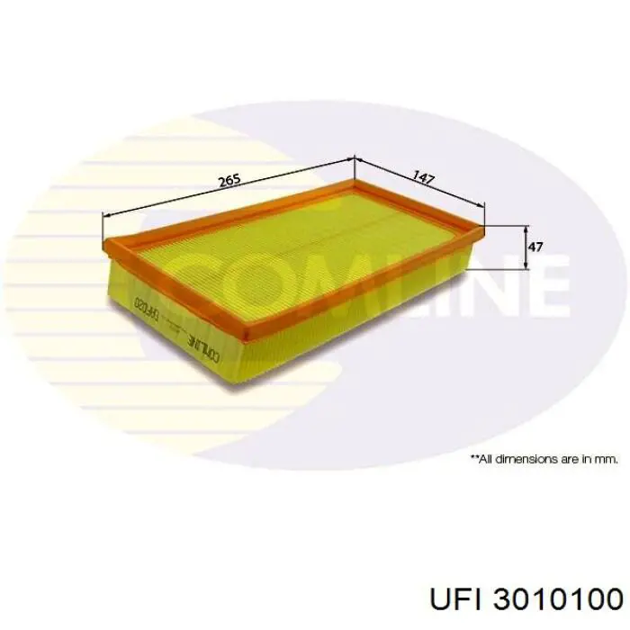 Comprar 3010100 UFI Filtro de aire