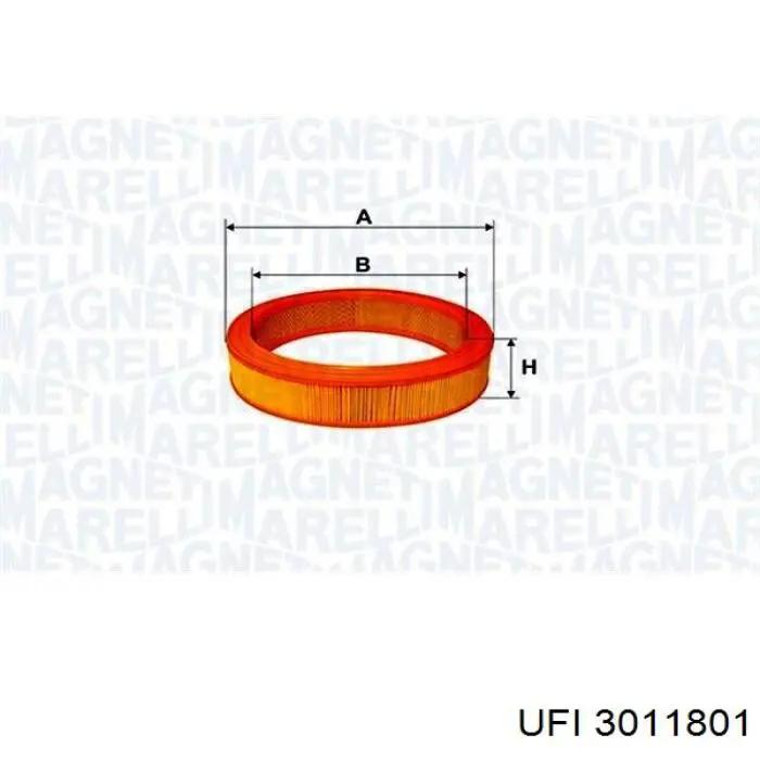 Comprar 3011801 UFI Filtro de aire