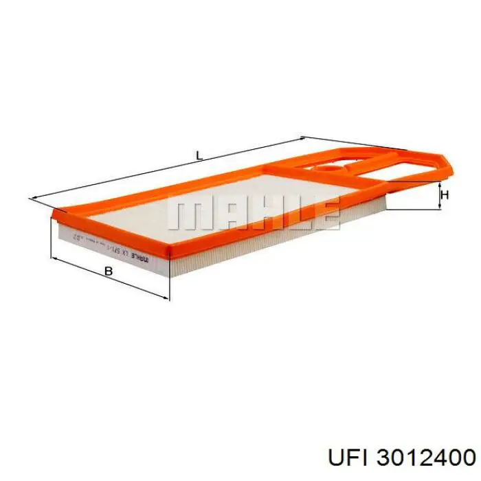 Comprar 3012400 UFI Filtro de aire