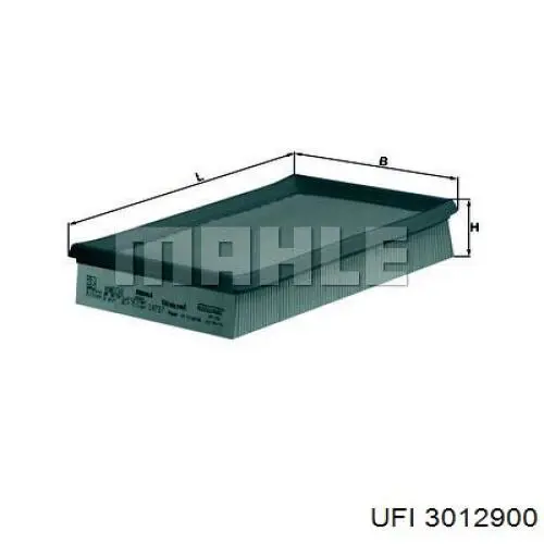 Filtro de aire 3012900 UFI