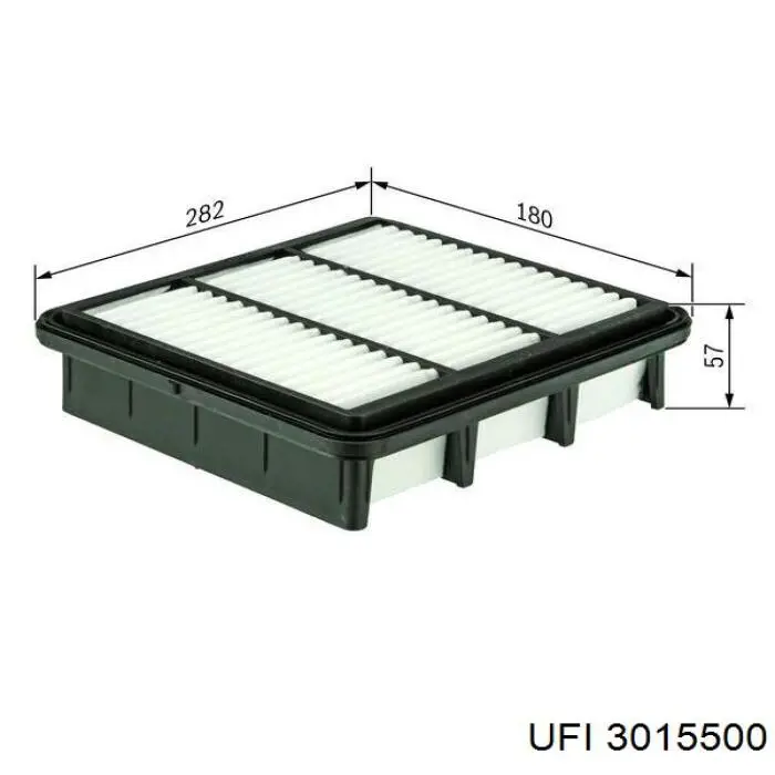 Filtro aire UFI 3015500