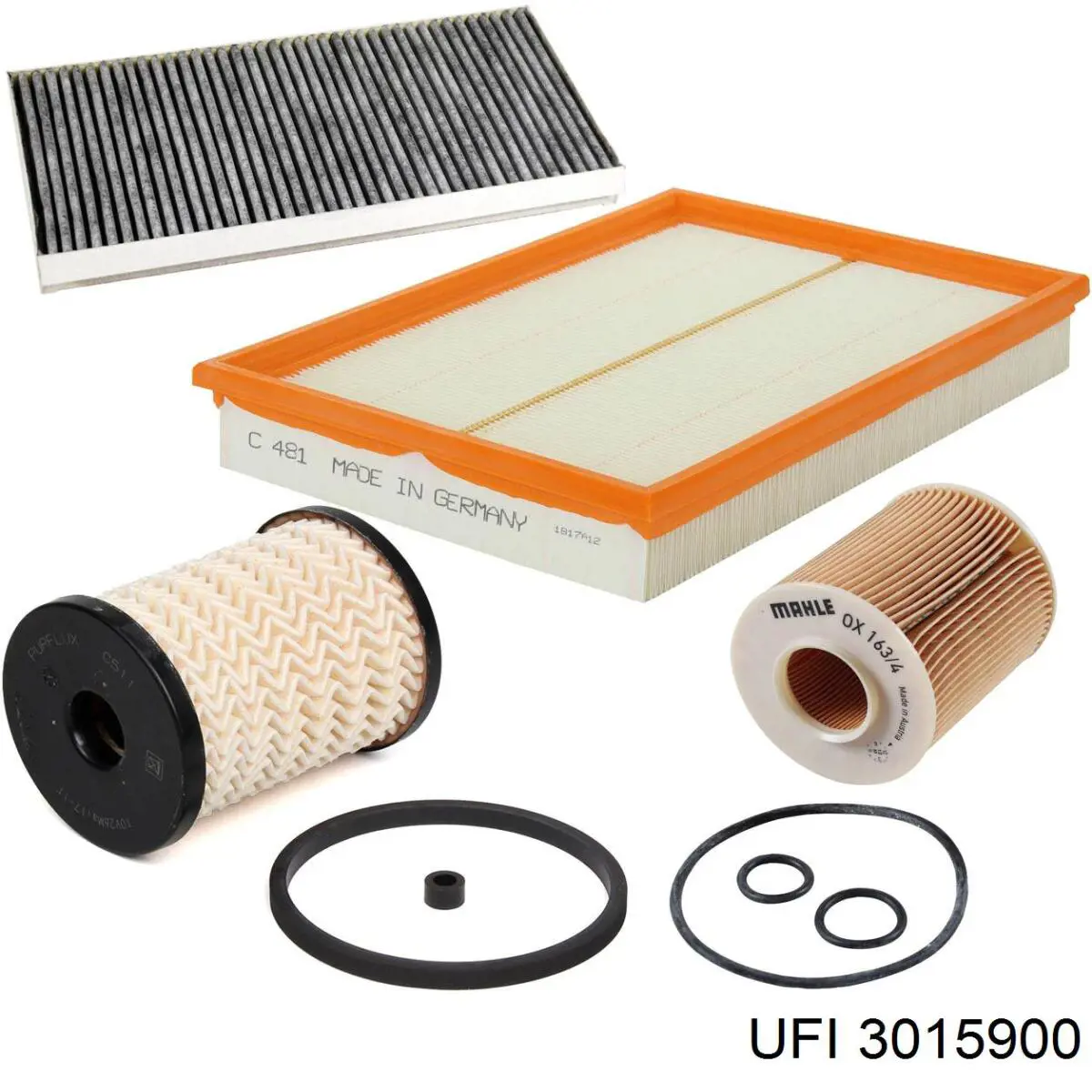 El filtro de aire UFI 3015900 precio, desde 5,66 EUR
