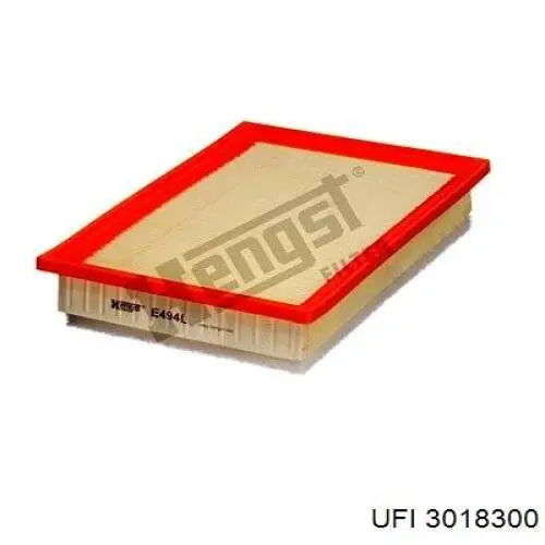 El filtro de aire UFI 3018300 precio, desde 12,43 EUR