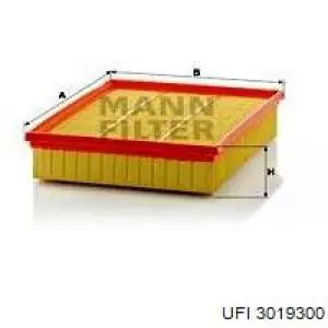 El filtro de aire UFI 3019300 precio, desde 15,60 EUR