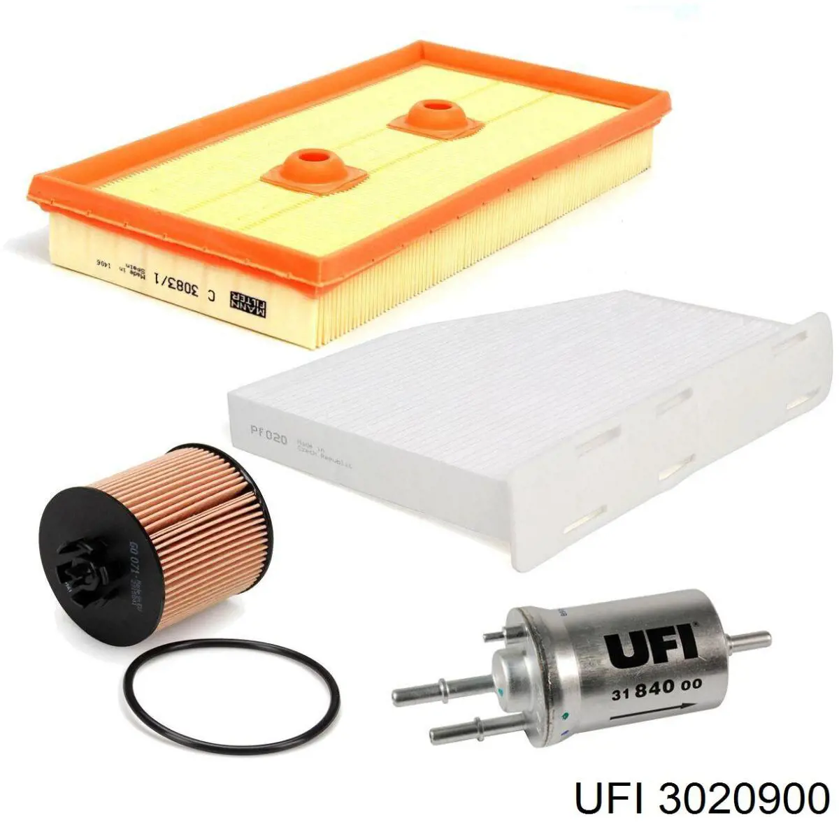 El filtro de aire UFI 3020900 precio, desde 10,00 EUR