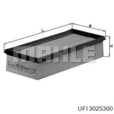 El filtro de aire UFI 3025300 precio, desde 9,16 EUR