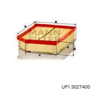 El filtro de aire UFI 3027400 precio, desde 13,35 EUR