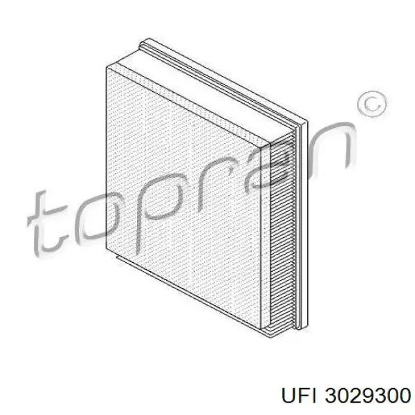 Filtro de aire 3029300 UFI