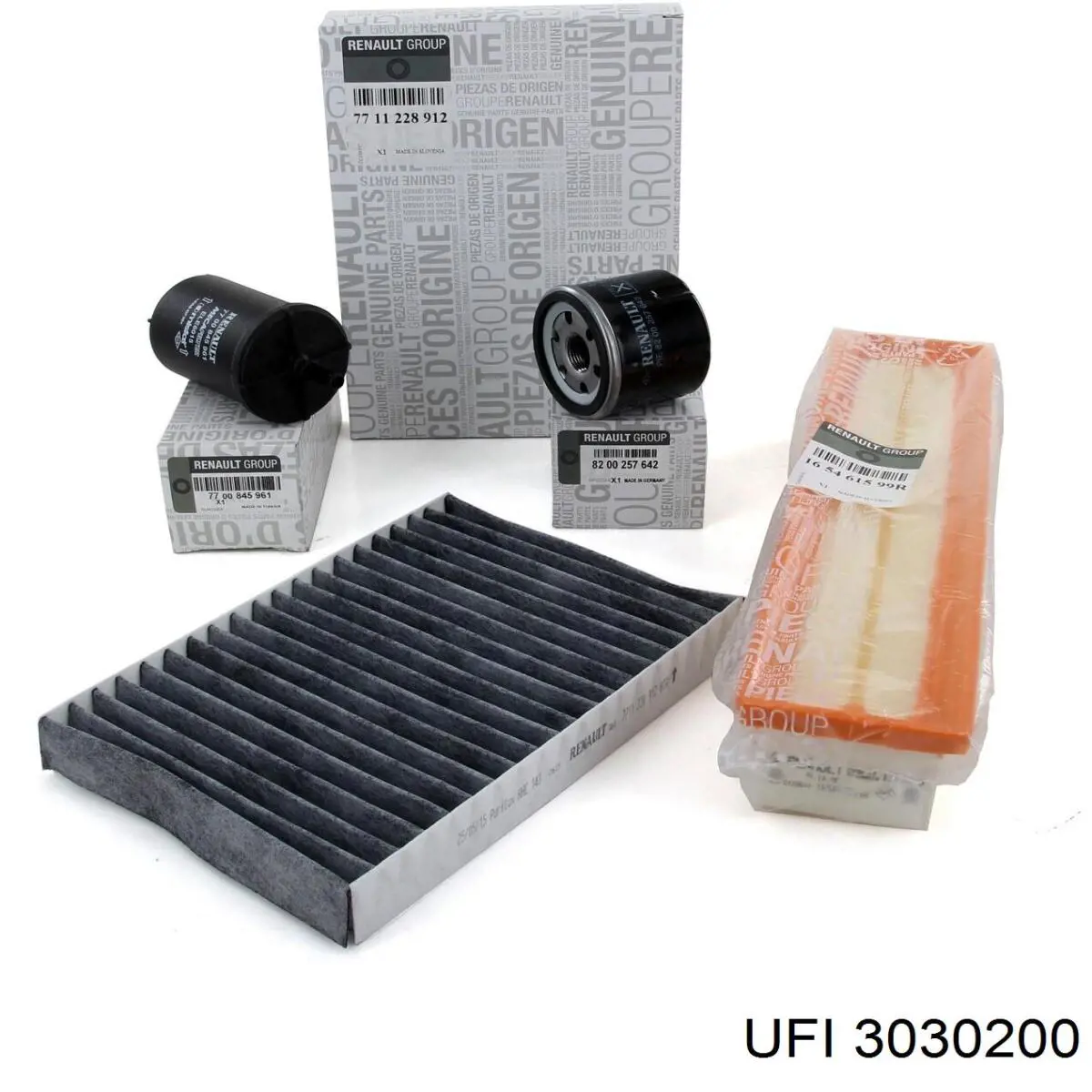 3030200 UFI Filtro de aire de motor