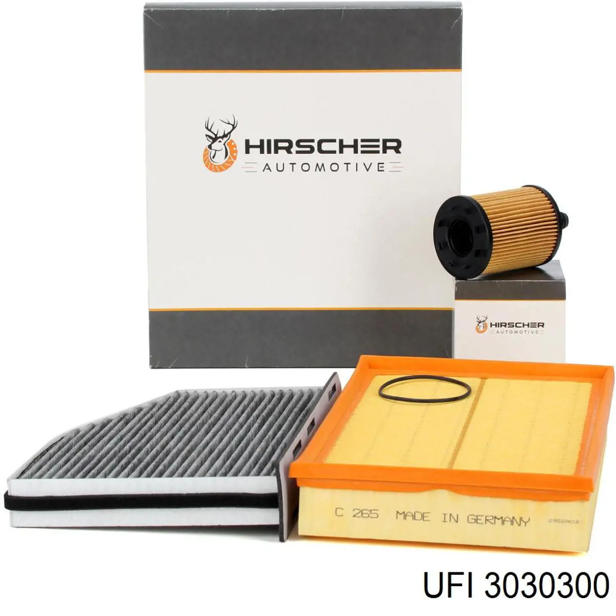 3030300 UFI Filtro de aire de motor