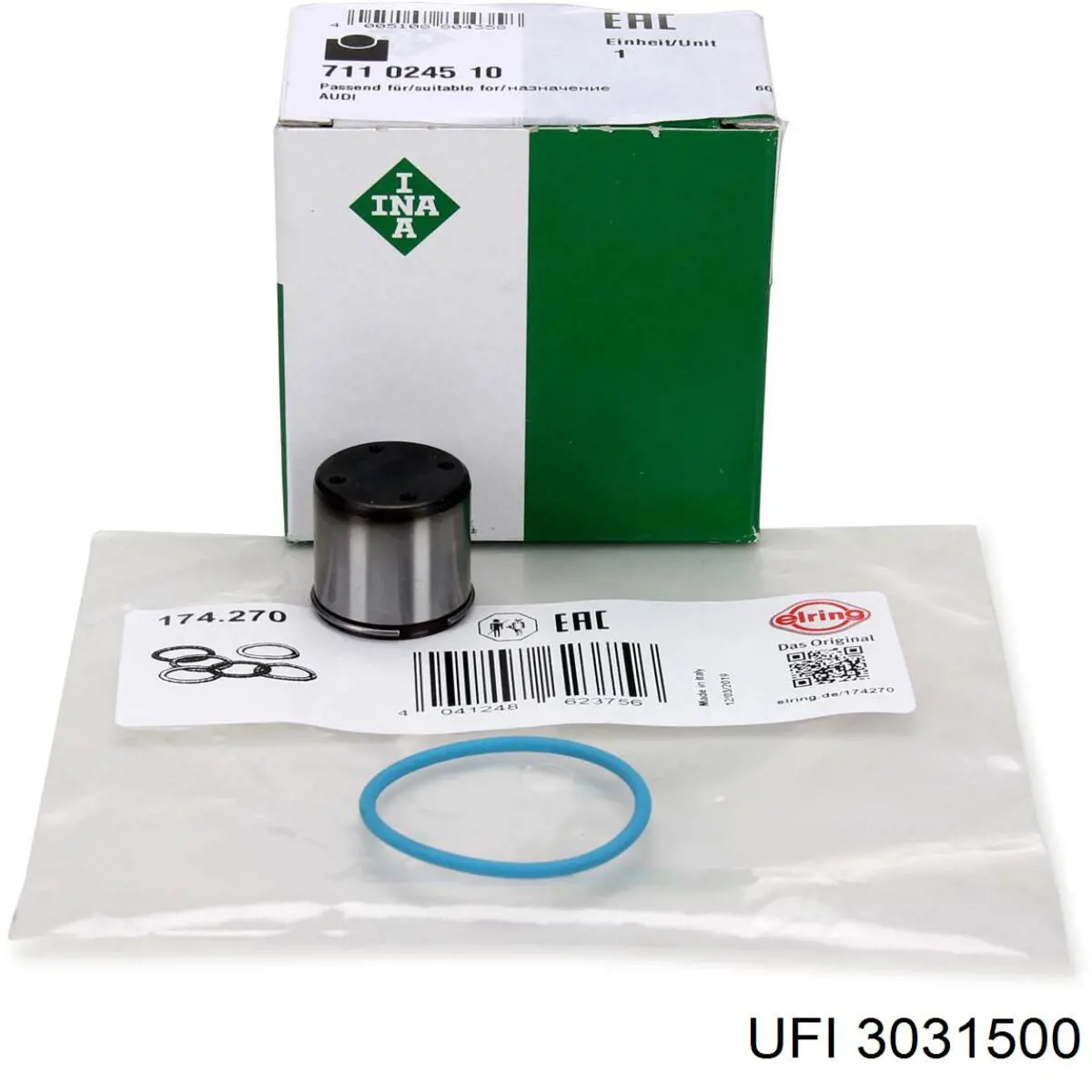 3031500 UFI Filtro de aire de motor