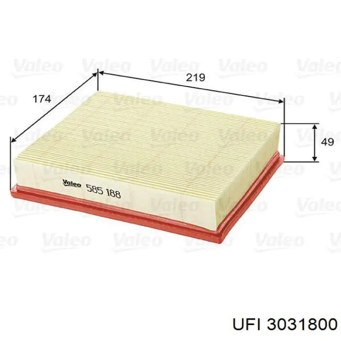 Filtro aire Japan Parts FA0502JM