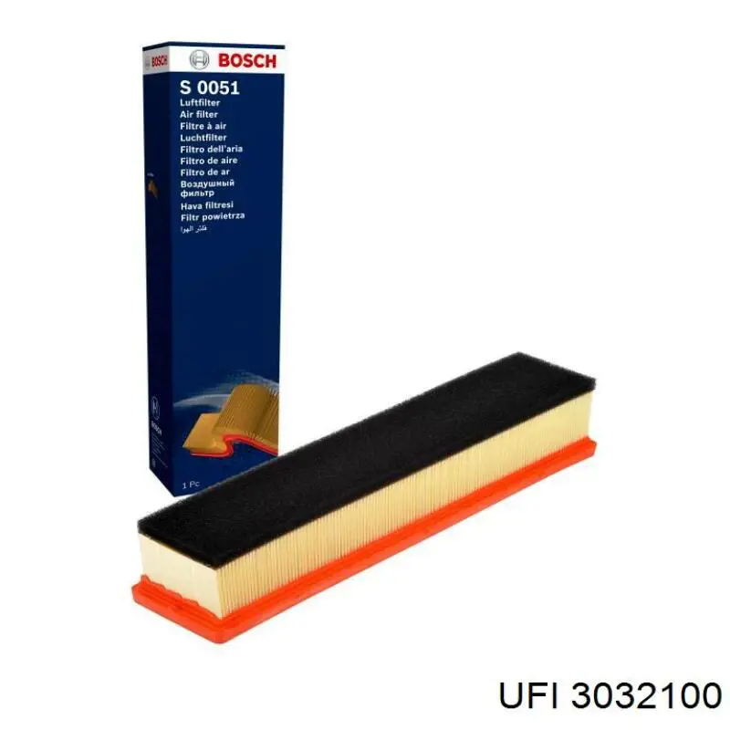 El filtro de aire UFI 3032100 precio, desde 6,69 EUR
