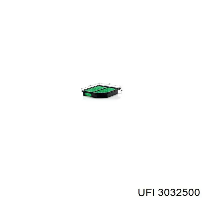 Comprar 3032500 UFI Filtro de aire