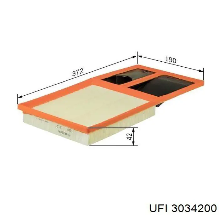 Filtro de aire FA0920JM Japan Parts