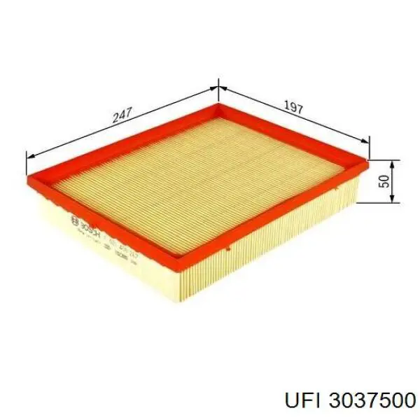 Filtro aire para Renault Laguna III (BT0, BT1)