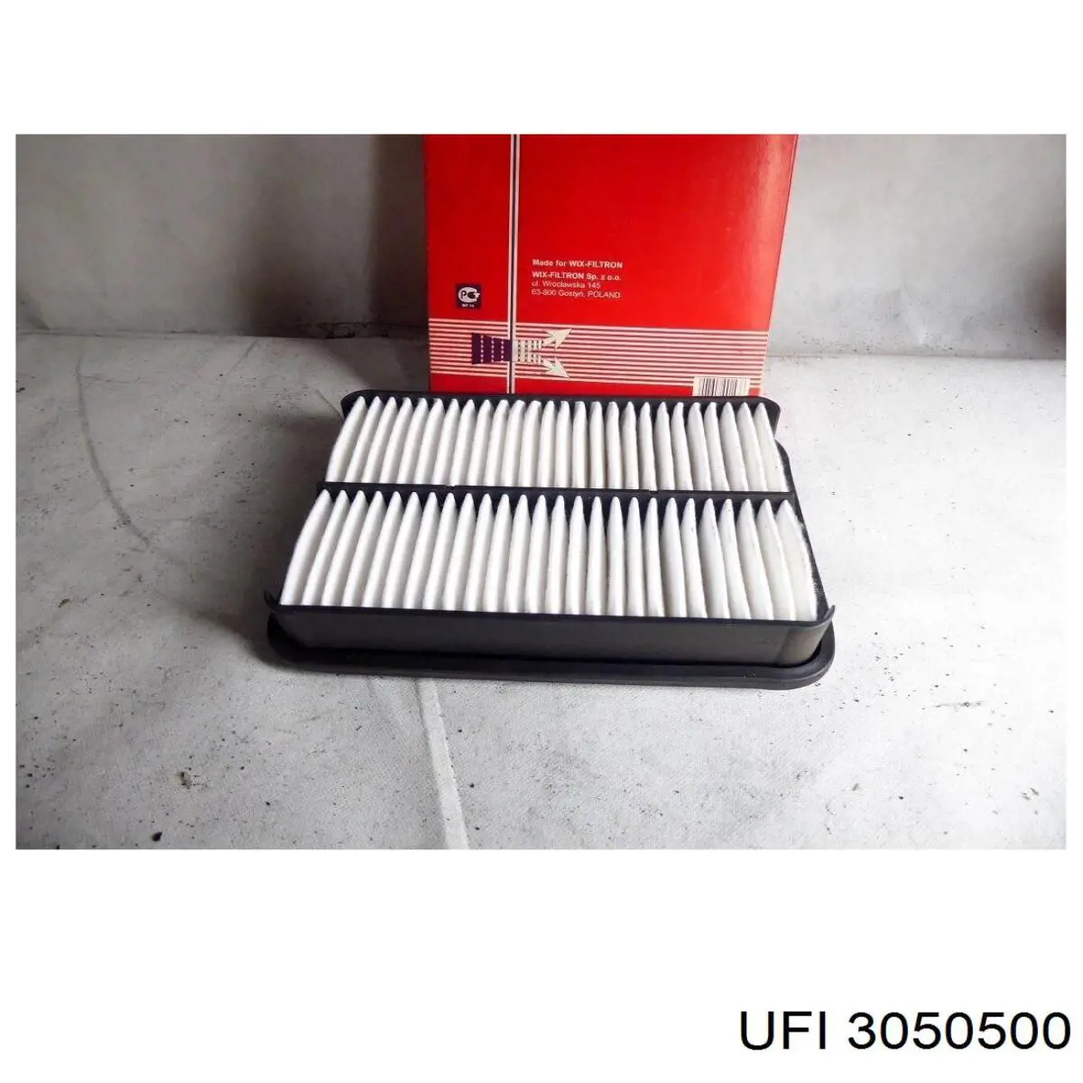 3050500 UFI filtro de aire