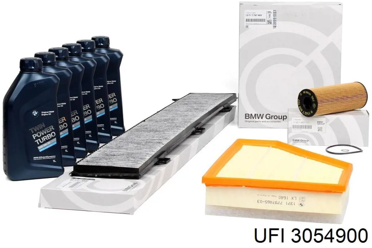 3054900 UFI Filtro de aire de motor