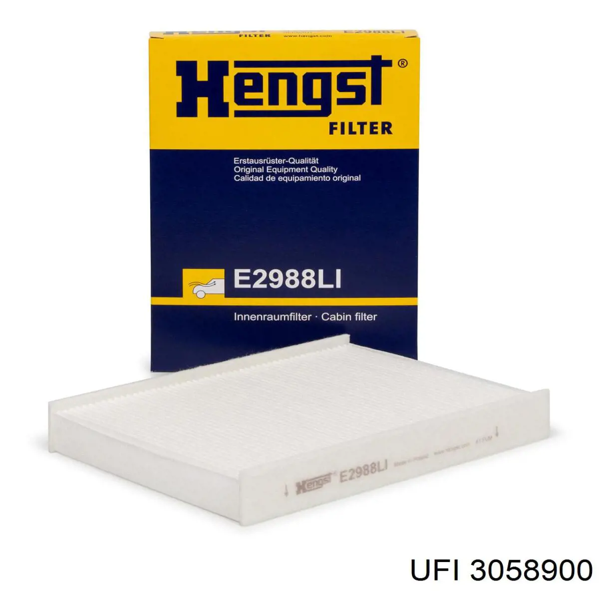 Filtro de aire 3058900 UFI