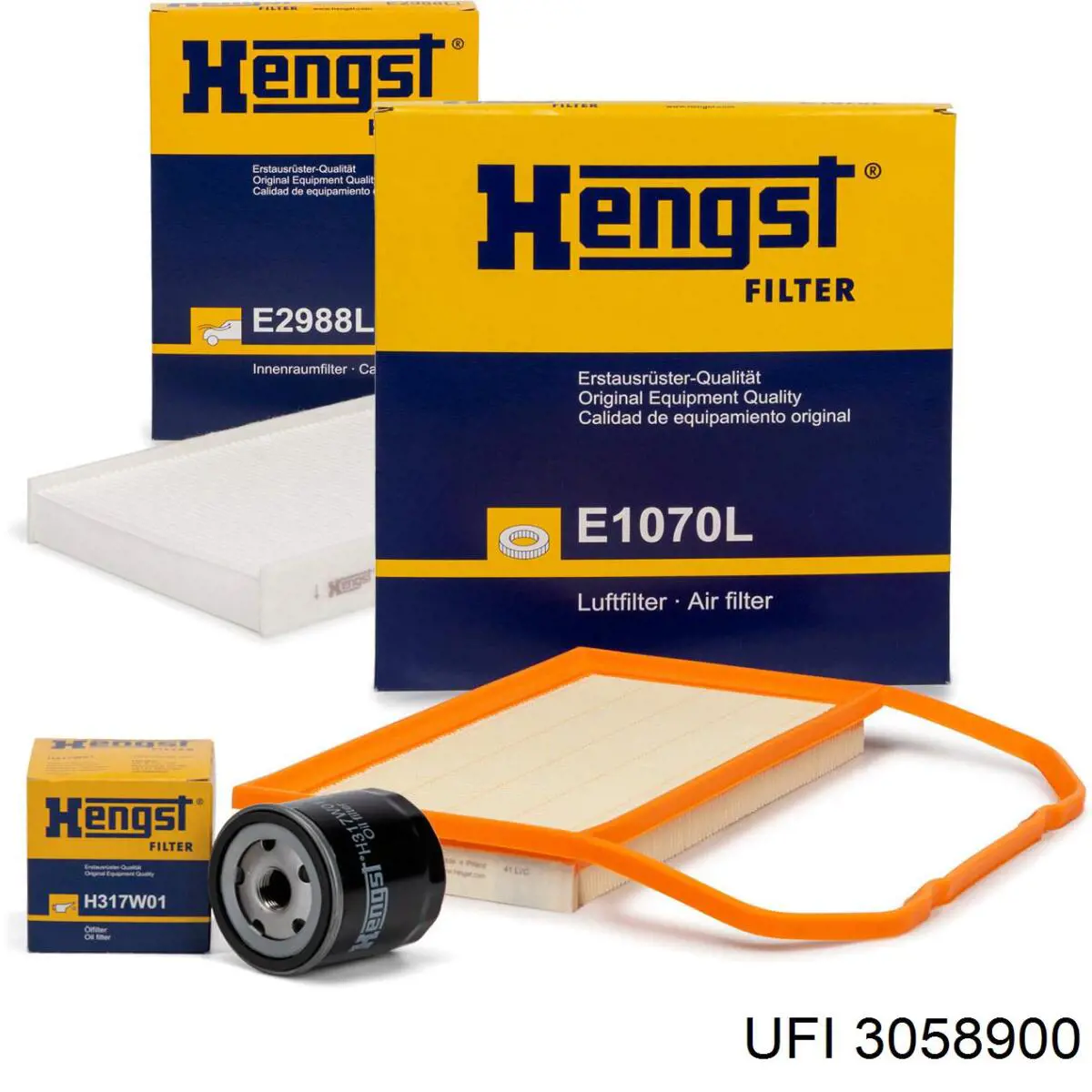 Filtro de aire 3058900 UFI