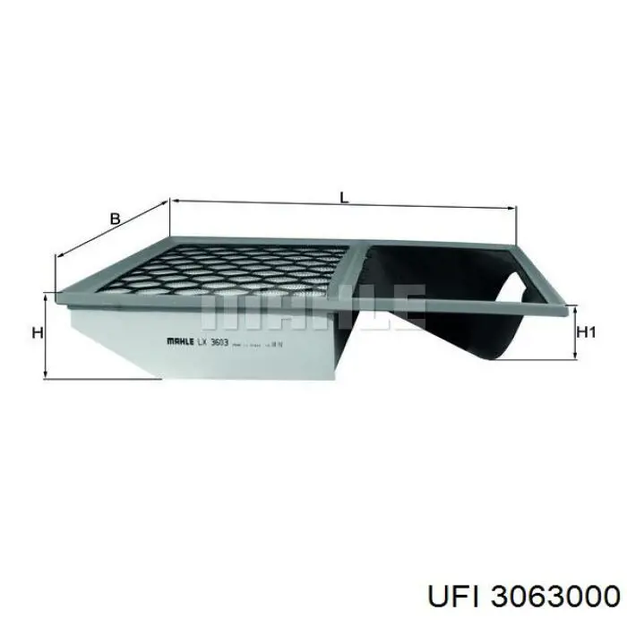 El filtro de aire UFI 3063000 precio, desde 26,51 EUR