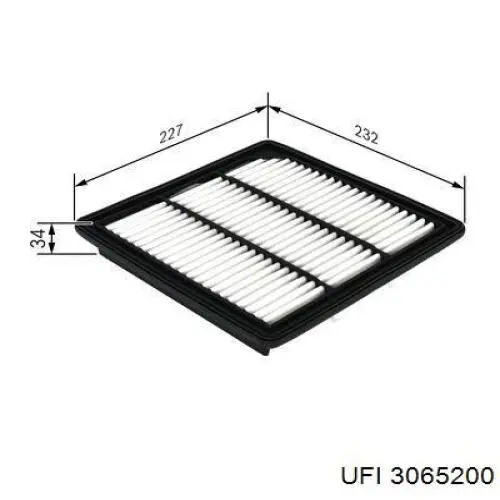 30.652.00 UFI filtro de aire