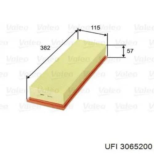 Comprar 3065200 UFI Filtro de aire