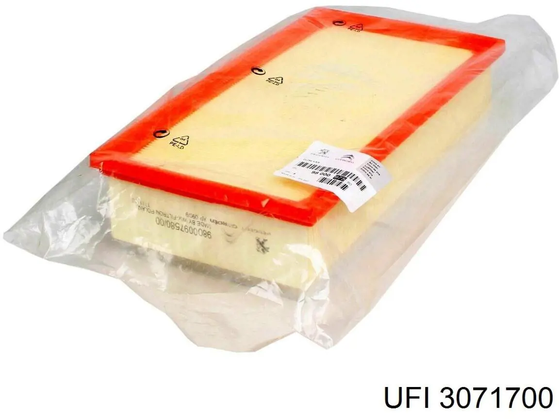 Filtro de aire 3071700 UFI