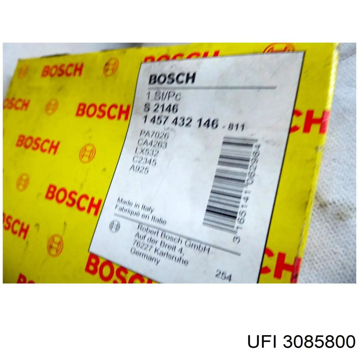 Comprar 3085800 UFI Filtro de aire