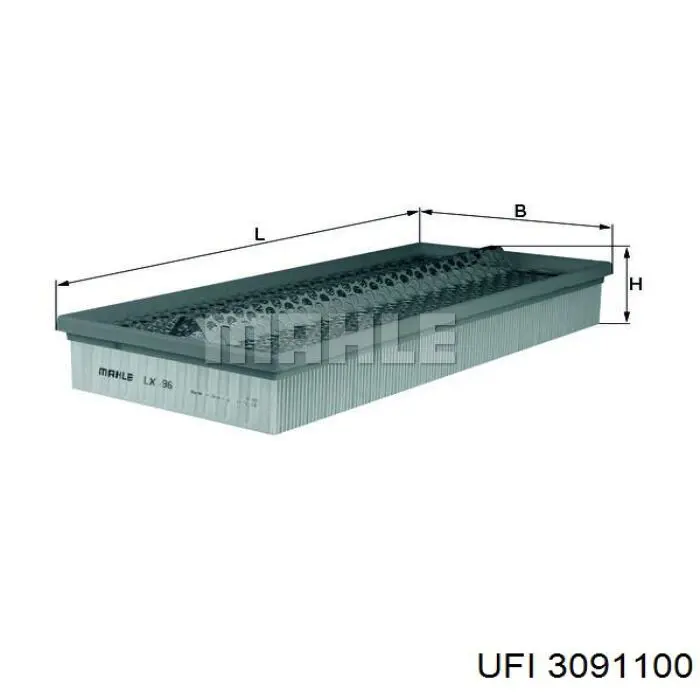 Filtro aire Japan Parts FA907S