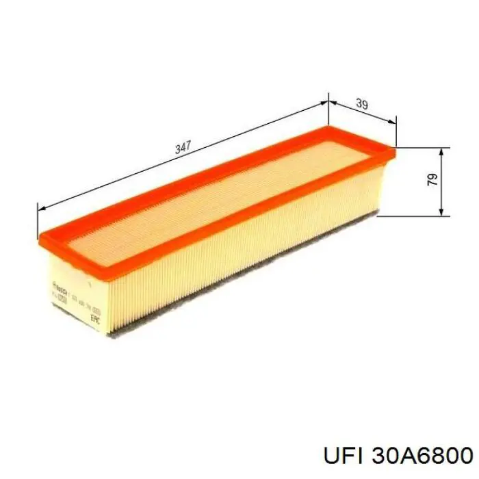 30.A68.00 UFI filtro de aire