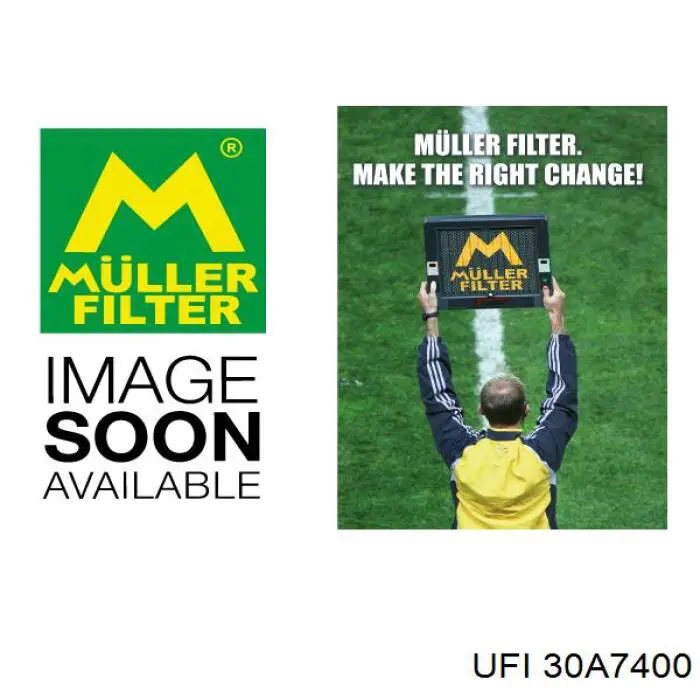 Filtro de aire 30A7400 UFI