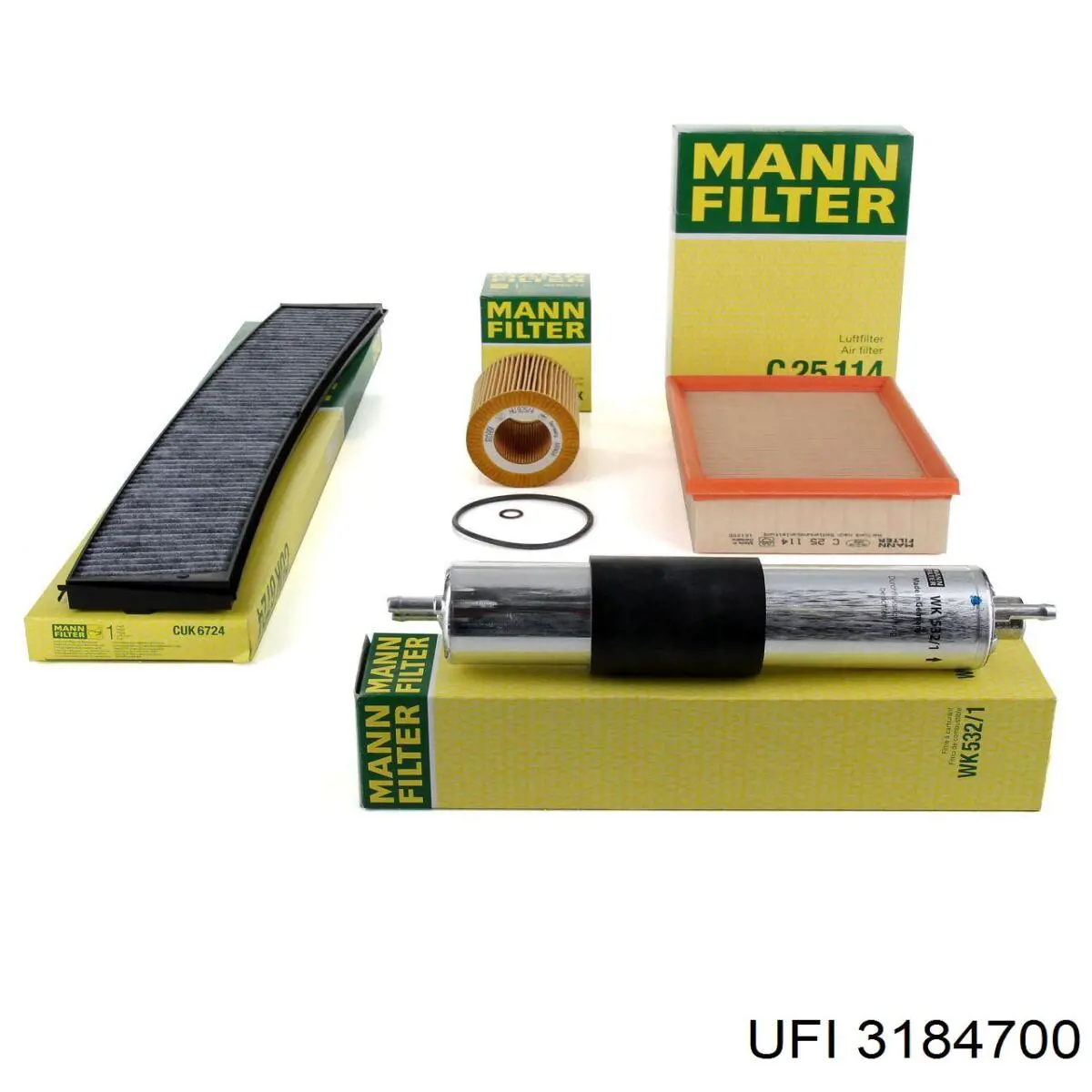 Filtro combustible UFI 3184700 precio, desde 41,06 EUR