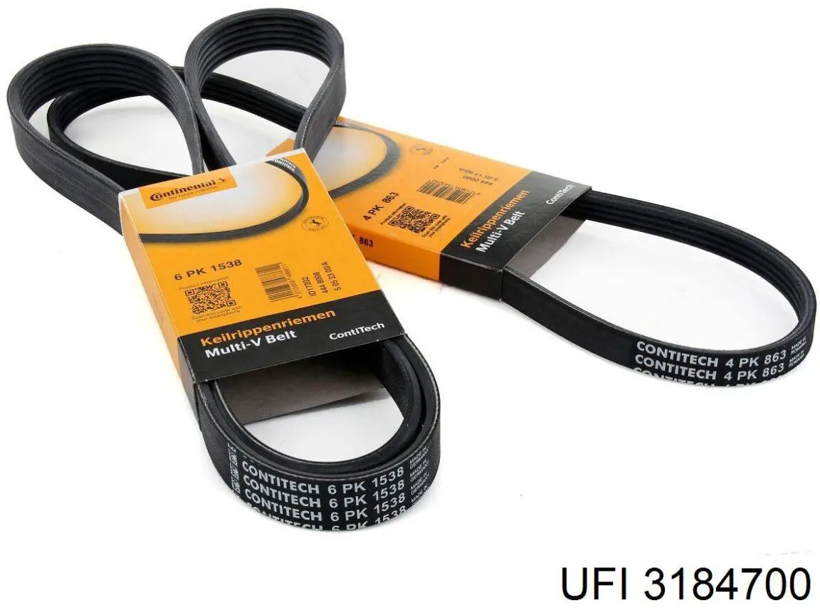 Filtro de combustible 3184700 UFI
