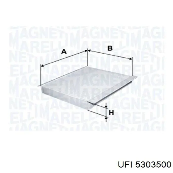 Filtro de polen UFI 5303500