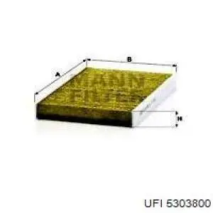 Filtro de polen UFI 5303800
