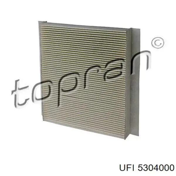 Filtro de cabina UFI 5304000 precio, desde 6,42 EUR