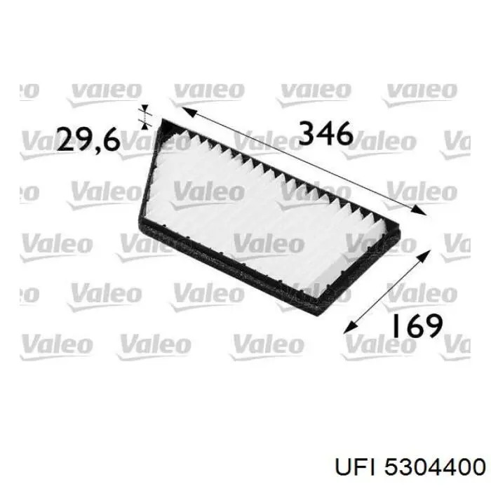 Comprar 5304400 UFI Filtro de aire del habitáculo