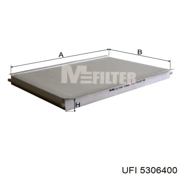 Comprar 5306400 UFI Filtro de aire del habitáculo