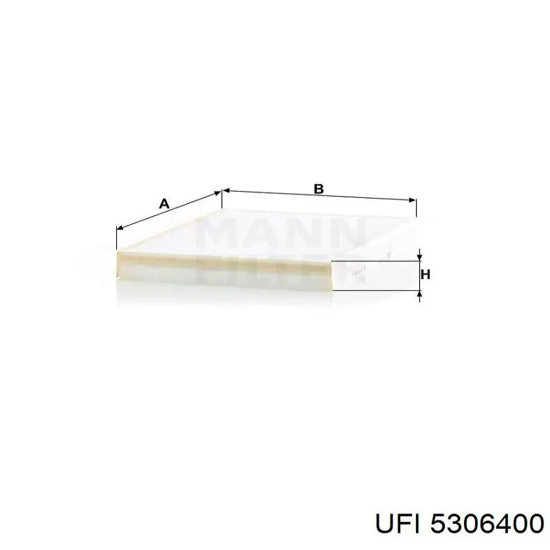 Filtro de polen UFI 5306400