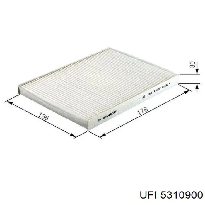 Filtro de polen UFI 5310900